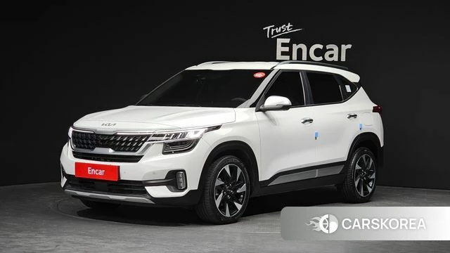 Kia Seltos 2022 Белый из Кореи