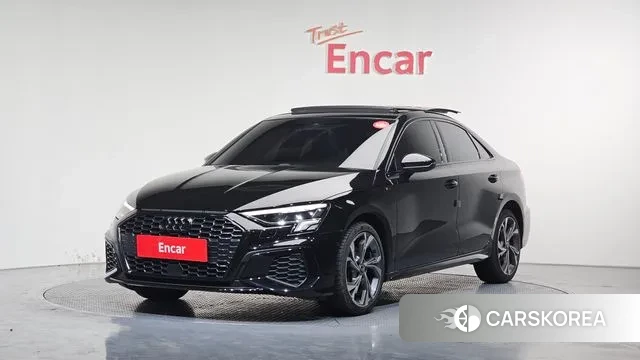 Audi A3 (8Y) 2023 Черный из Кореи