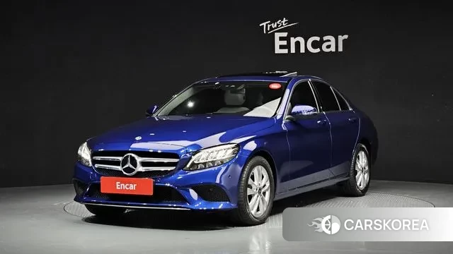 Mercedes-Benz C-Class W205 2019 Синий из Кореи