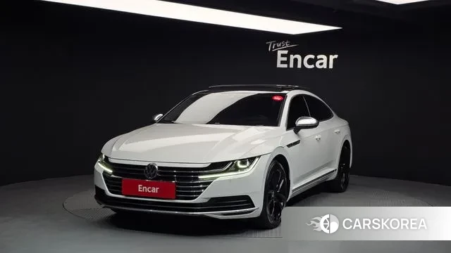 Volkswagen Arteon 2019 Белый из Кореи