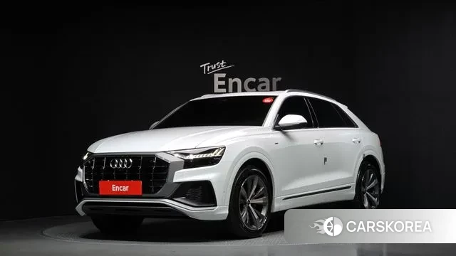 Audi Q8 (4M) 2021 Белый из Кореи