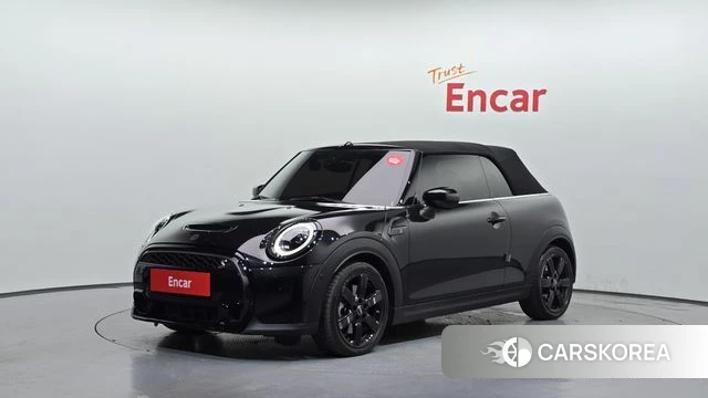 Mini Cooper S Convertible 2023 Черный из Кореи