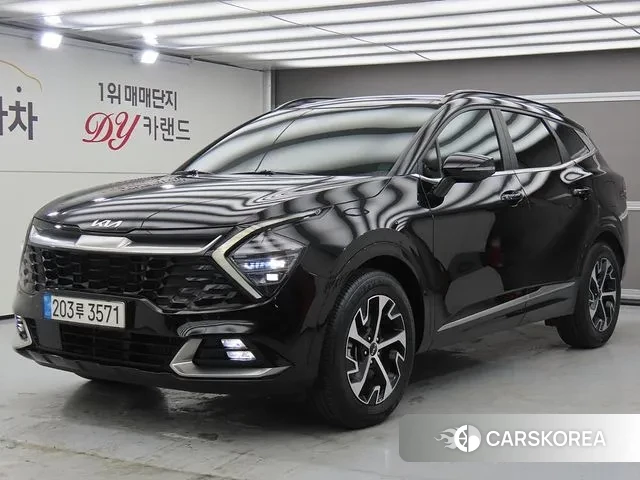 Kia Sportage 5th Generation Hybrid 2023 Черный из Кореи