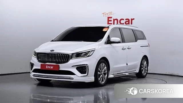 Kia The New Carnival 2018 Белый из Кореи