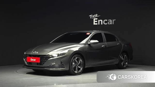 Hyundai Avante (CN7) 2021 Серый из Кореи