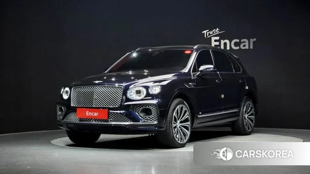 Bentley Bentayga 2022 Синий из Кореи