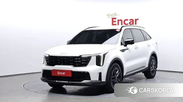 Kia The New Sorento 4th Generation 2023 Белый из Кореи