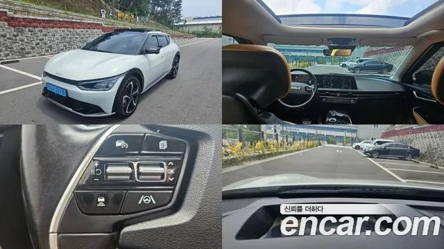 Kia EV6 2022 Белый из Кореи