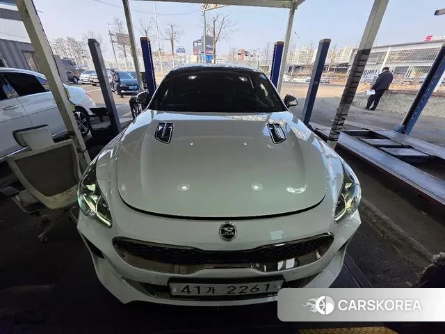 Kia Stinger 2018 Белый из Кореи