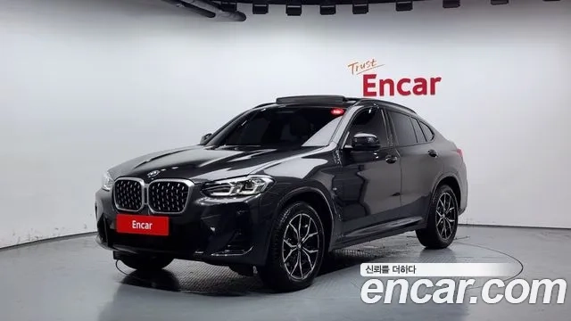 BMW X4 (G02) 2022 Серый из Кореи