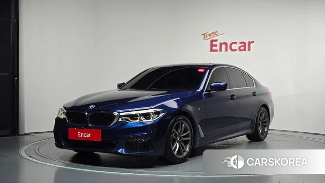 BMW 5 Series (G30) 2019 Синий из Кореи