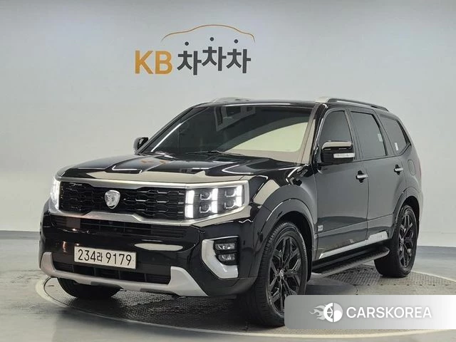 Kia Mohave Master 2021 Черный из Кореи