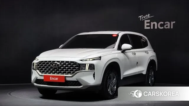 Hyundai The New Santa Fe 2023 Белый из Кореи