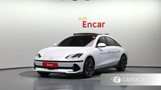 Hyundai Ionic 6 2022 Белый из Кореи