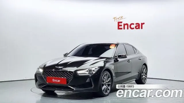Genesis G70 2018 Черный из Кореи