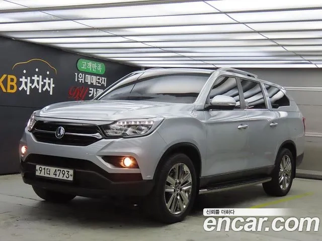 Ssangyong Rexton Sports 2018 Серебряный из Кореи