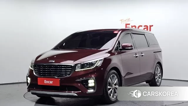 Kia The New Carnival 2018 Красный из Кореи