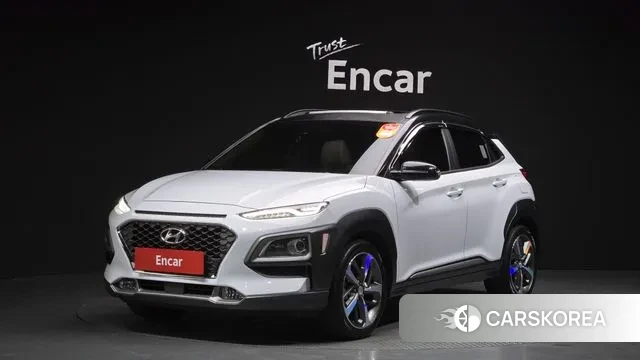 Hyundai Kona 2020 Белый из Кореи