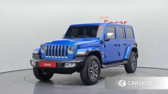 Jeep Wrangler (JL) 2022 Синий из Кореи