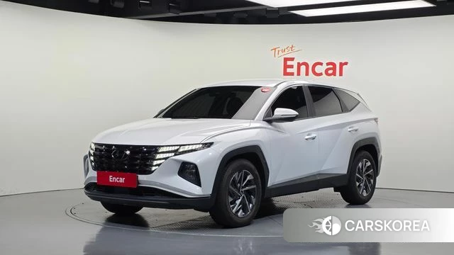 Hyundai Tucson (NX4) 2021 Белый из Кореи