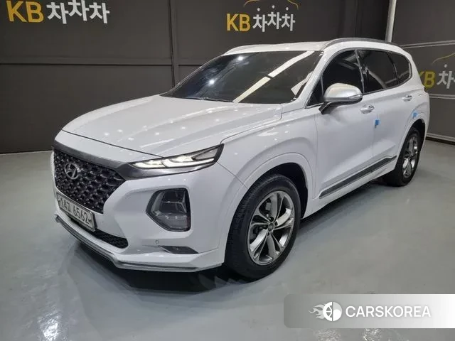 Hyundai Santa Fe TM 2018 Белый из Кореи