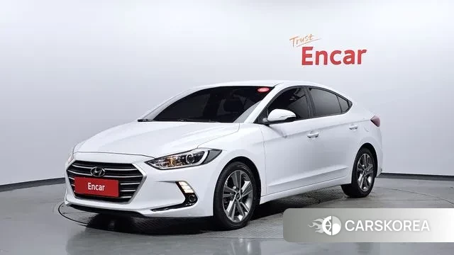 Hyundai Avante AD 2018 Белый из Кореи
