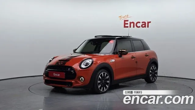Mini Cooper S 2020 Оранжевый из Кореи