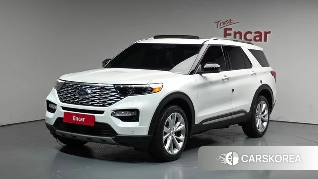 Ford Explorer 6th Generation 2022 Белый из Кореи