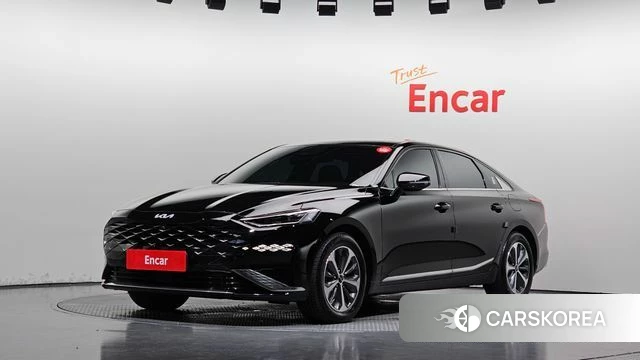 Kia K8 Hybrid 2023 Черный из Кореи