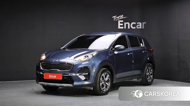 Kia Sportage The Bold 2021 Синий из Кореи