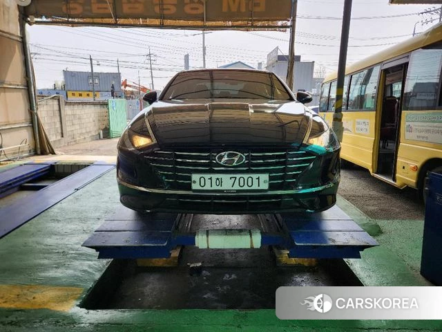 Hyundai Sonata (DN8) 2019 Черный из Кореи