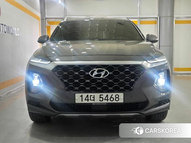 Hyundai Santa Fe TM 2019 Серый из Кореи