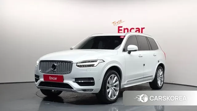 Volvo XC90 second Generation 2018 Белый из Кореи
