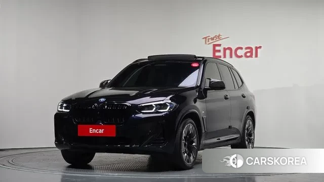 BMW iX3 2023 Черный из Кореи