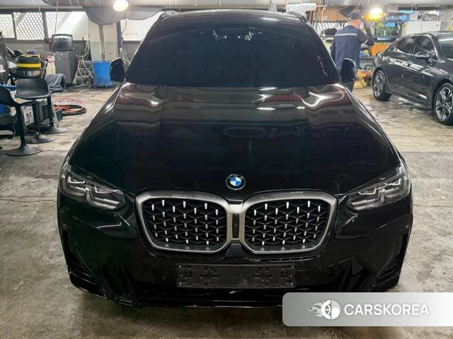BMW X4 (G02) 2024 Черный из Кореи