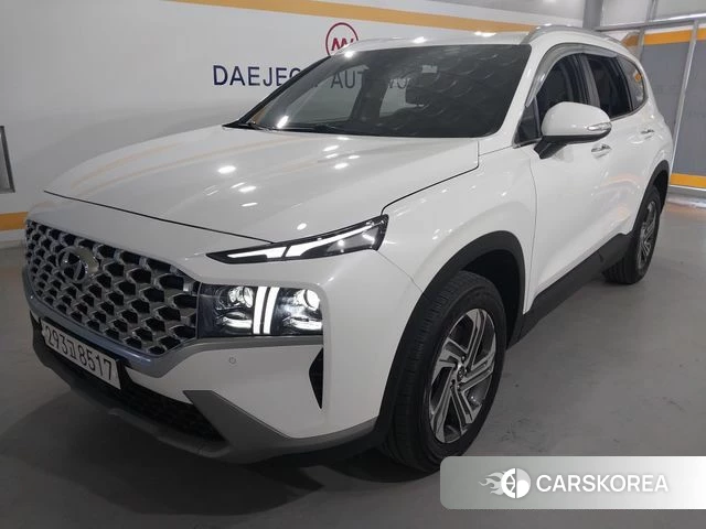 Hyundai The New Santa Fe 2021 Белый из Кореи
