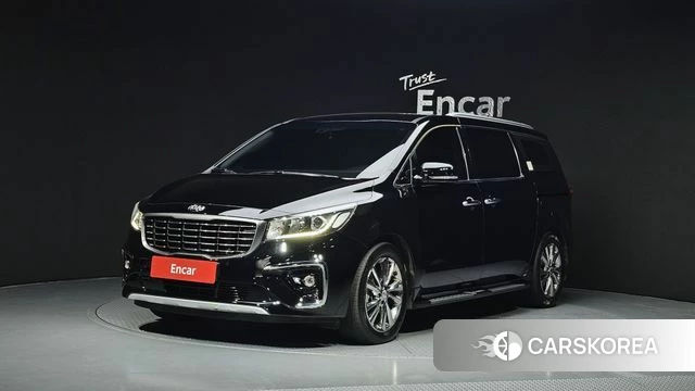 Kia The New Carnival 2018 Черный из Кореи
