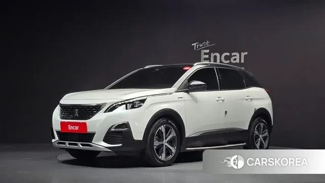 Peugeot 3008 second generation 2018 Белый из Кореи