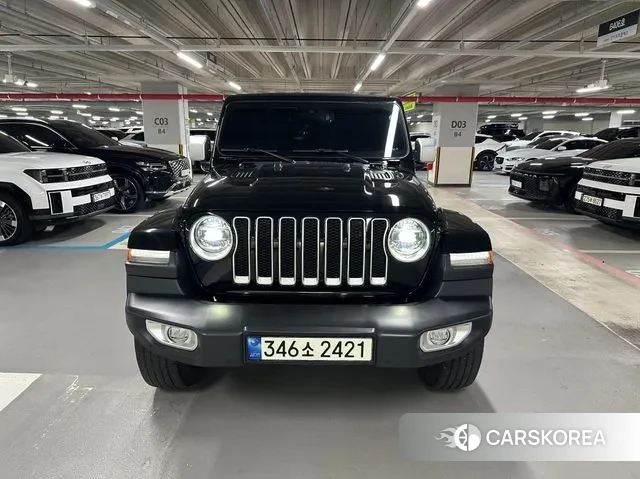 Jeep Wrangler (JL) 2022 Черный из Кореи
