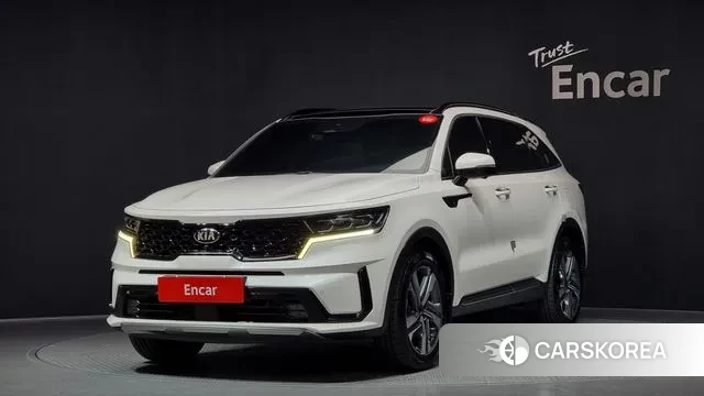 Kia Sorento 4th Generation 2021 Белый из Кореи