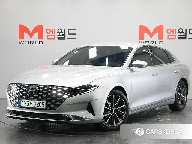 Hyundai The New Grandeur IG 2020 Серебристо-серый из Кореи
