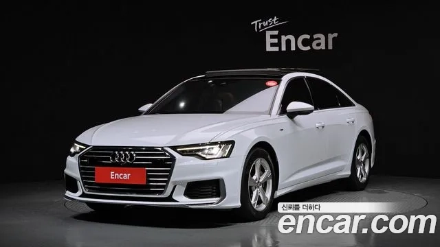 Audi A6 (C8) 2021 Белый из Кореи