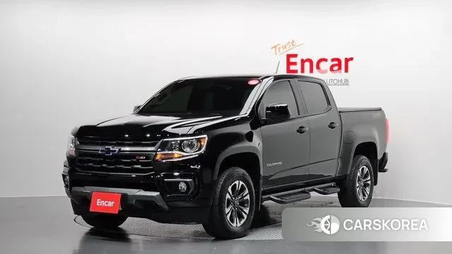 Chevrolet (GM Daewoo) Real New Colorado 2021 Черный из Кореи