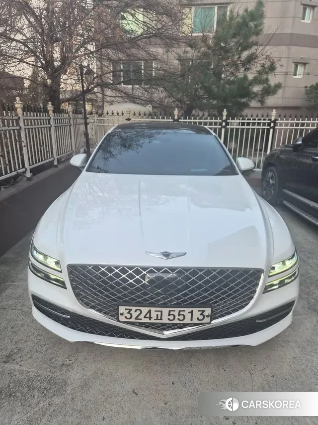 Genesis G80 (RG3) 2020 Белый из Кореи