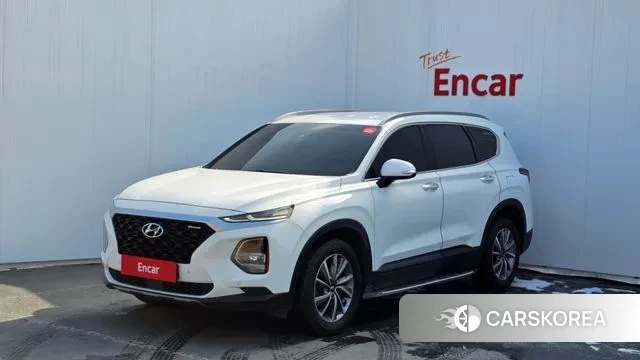 Hyundai Santa Fe TM 2018 Белый из Кореи