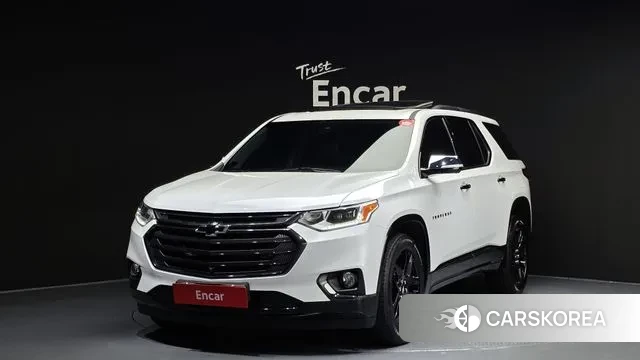 Chevrolet (GM Daewoo) Traverse 2021 Белый из Кореи
