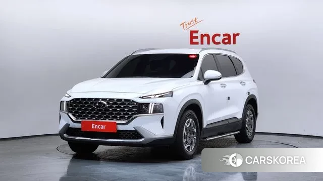 Hyundai The New Santa Fe 2022 Белый из Кореи