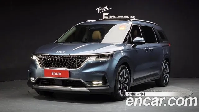 Kia Carnival 4th generation 2022 Синий из Кореи