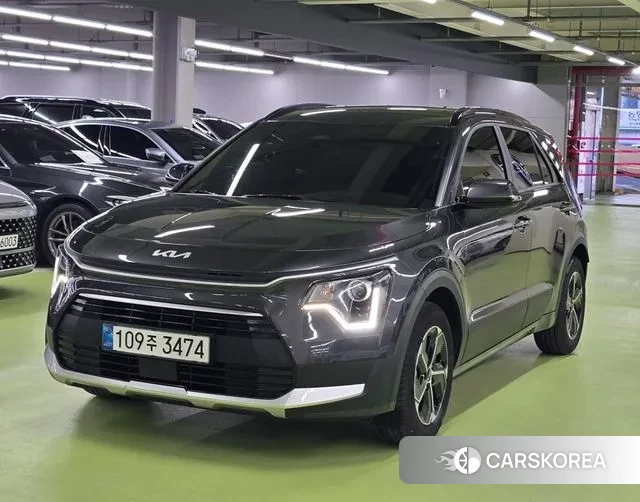 Kia Di Ol Nu Niro 2025 Серый из Кореи