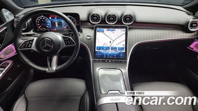 Mercedes-Benz C-Class W206 2022 Черный из Кореи